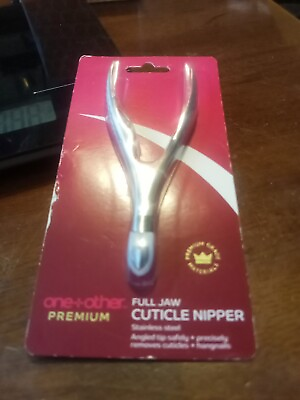 #ad OneOther Full Jaw Cuticle Nipper Premium Stainless Steel New