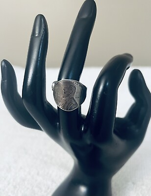 #ad Handmade Ring from Coin SIZE 4.5