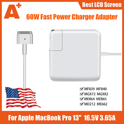#ad 60W Power Adapter Charger for Apple Macbook Pro 13quot; A1502 2012 2013 2014 2015