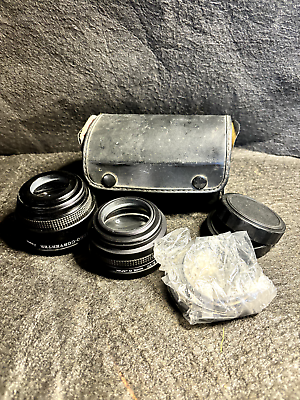 #ad Vintage Spectralstar Dual Lens Camera Kit Video Telephoto Converter 1.4X 2X Lens $34.95