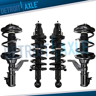#ad 4pc Front amp; Rear Left Right Struts w Coil Spring for 2002 2003 2004 Acura RSX