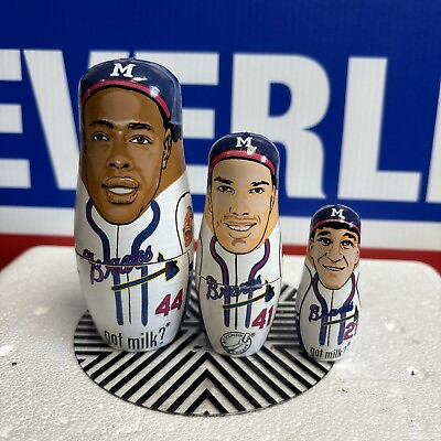 #ad Atlanta Braves Nesters by Newcrafters Aaron Mathews and Spahn