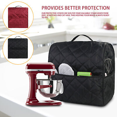 #ad Dust Proof Stand Mixer Cover With Pockets Handle Protective For Mixer