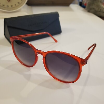 #ad Women Sunglasses Retro Oversize Large Fashion Round Luxury Red Frame NEW Style