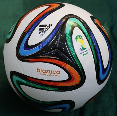 #ad USA Stock BRAZUCA SOCCER BALL FIFA WORLD CUP 2014 BRAZIL FOOTBALL Size 5
