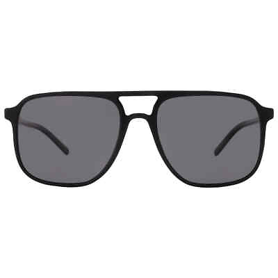 #ad Dolce and Gabbana Dark Grey Navigator Men#x27;s Sunglasses DG4423 501 81 58