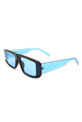 #ad Rectangle Retro Tinted Fashion Sunglasses