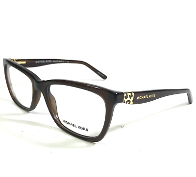 #ad Michael Kors Eyeglasses Frames MK 4026 Sadie V 3085 Brown Square 53 17 135