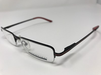 #ad Essential Eyewear Eyeglass Frames EN7684 Gunmetal 48 17 135mm Half Rim JQ14