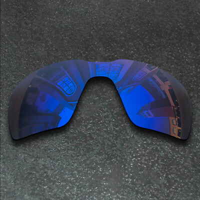 #ad Deep Blue Polarized Replacement Lenses For Oakley Probation
