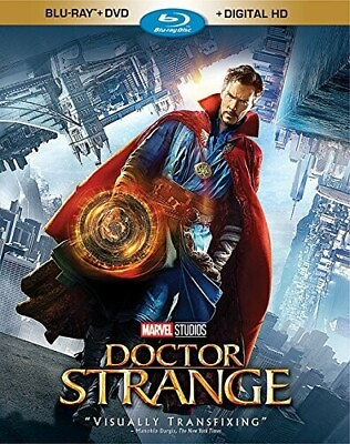 #ad DOCTOR STRANGE Marvel Benedict Cumberbatch SLIPCOVER DVD BLU RAY $7.95