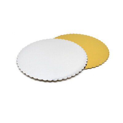 #ad Round Scalloped Cake Circles 10 Inch 6 Piece