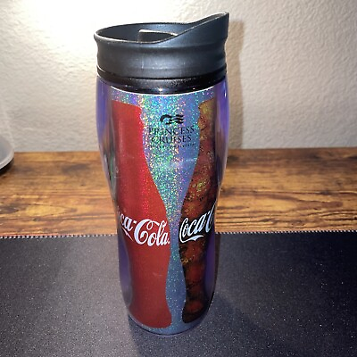 #ad Princess Cruises Thermo Tumbler Coke Collectable Drink Bottle Cup 2007