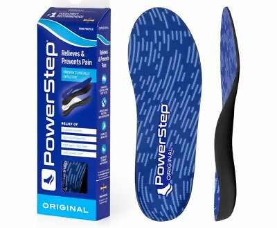 #ad Powerstep Full Length Orthotics Arch Heel Support Insole $34.95