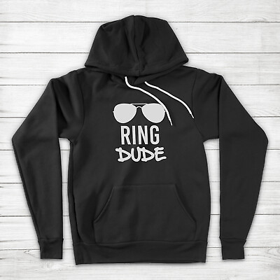 #ad Ring Dude Bearer Proposal Gift Wedding Rehearsal Party Sunglasses Hoodie Sweater