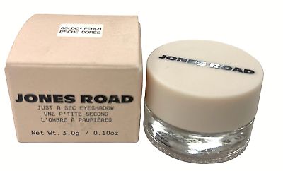 #ad Jones Road Eyeshadow Just A Sec Golden Peach Bright Eyes 3g 0.11oz New Boxed