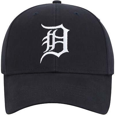 #ad DETROIT TIGERS HAT NAVY BLUE MVP AUTHENTIC MLB BASEBALL TEAM NEW ADJUSTABLE CAP