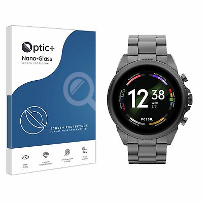 #ad Optic Nano Glass Screen Protector for Fossil Gen 6 44mm