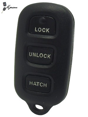 #ad New Toyota Pontiac Keyless Entry Remote 3 Button Transmitter Alarm Fob GQ43VT14T
