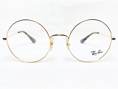 #ad NEW Ray Ban RB6392 2969 Unisex Gold Round Designer Eyeglasses Frames 50 20 145