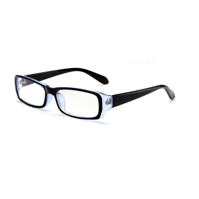#ad Reading Glasses Men Women BalckBlue Plastic Frame Readers 6.5 7.0 7.5 8.0