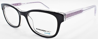 #ad Marchon Junior M 7500 001 Kids Girls Eyeglasses Frames 47 16 130 Black