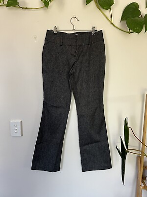 #ad Ricki#x27;s Grey Women’s Universal Pants Size 4 Small Workwear Rayon Nylon