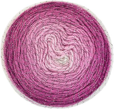 #ad Red Heart Yarn Roll With It Sparkle Pixie