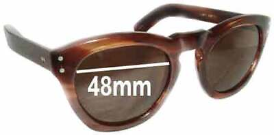 #ad SFx Replacement Sunglass Lenses Fits Cutler And Gross Of London 1002 48mm Wide