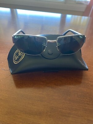 #ad ray ban sunglasses made in Italy authentic scratched lenses MENS
