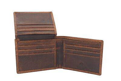 #ad CAZORO Wallet for Mens Vintage Leather RFID Blocking Classic Bifold Wallet... $19.99