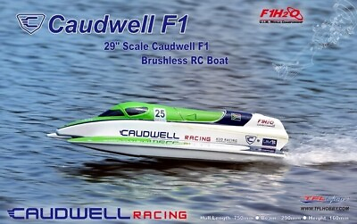 #ad TFL Simulation F1 racing boat 1138 anti rolling brushless stern machine remote
