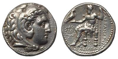 #ad Alexander III The Great. 336 323 BC. AR Tetradrachm.