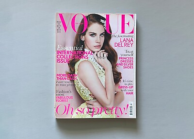 #ad British Vogue Magazine • March 2023 • Lana Del Rey