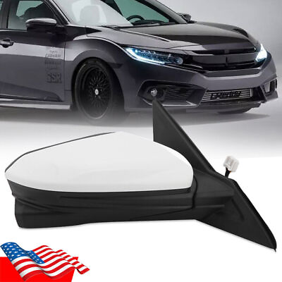 #ad New Side Mirror Power Fold Heated View Camera Passenger For Honda 2016 2017 2018