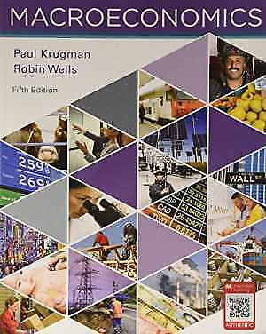 #ad Macroeconomics Paperback by Krugman Paul Wells Robin Acceptable