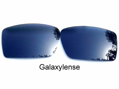 #ad Galaxy Replacement Lenses For Oakley Gascan Sunglasses Black Polarized 100%UVAB
