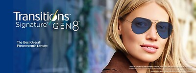 #ad Transitions GEN 8 Photochromic Sunglasses Transition Lenses