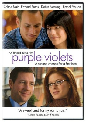#ad Purple Violets DVD Selma Blair Edward Burns Widescreen New Sealed