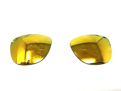 #ad #ad Authentic Replacement USED Oakley FROGSKINS 24 357 Polarized Yellow Mirror R273