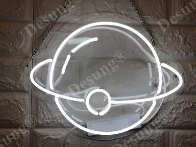 #ad Rotating Earth Sun Moon Acrylic 14quot; Neon Light Sign Lamp Bedroom Wall Decor Bar