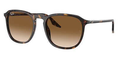 #ad Ray Ban Unisex Men#x27;s Women#x27;s Sunglasses Havana Frame Light Brown Lens 55 20 145