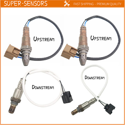 #ad Set of 4 Oxygen Sensor O2 Upstreamamp;Downstream For Nissan 2013 14 Pathfinder 3.5