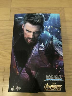 #ad Hot Toys Avengers Infinity War Captain America Figure Movie Promo Edition MMS481