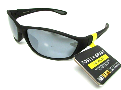 #ad Foster Grant MaxBlock POLARIZED Sunglasses BACKSTOP POL 100% UV Protection