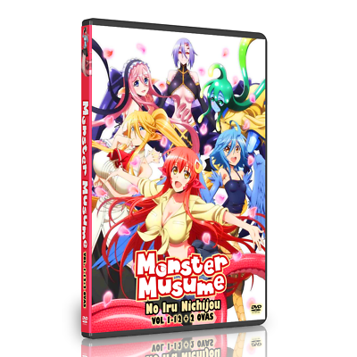 #ad Anime Monster Musume VOL 1 12 2 OVAS UNCENSORED ENGLISH DUBBED