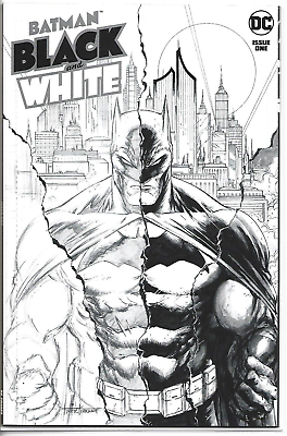 #ad BATMAN BLACK AND WHITE #1 TYLER KIRKHAM TRADE DRESS VARIANT DC COMICS 2021 NEW
