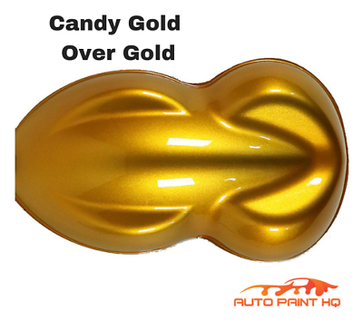 #ad Candy Gold Basecoat Quart Complete Kit Over Gold Base