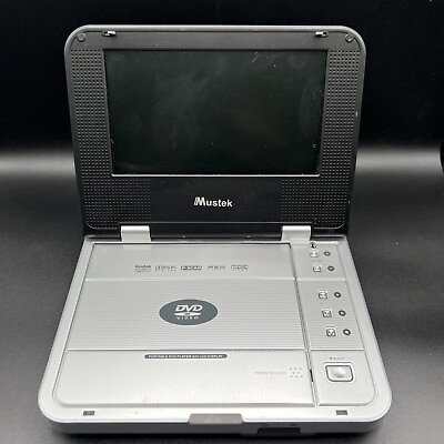 #ad Mustek MP 72 MP72 Portable DVD Player With No Charger Power Supply Untested $24.97