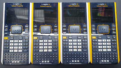 #ad TI Nspire CX Calculator Battery amp; Cable Texas Instruments School Version.